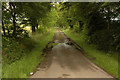 Farm road to Mains of Calrossie