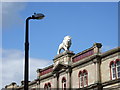 Huddersfield - John William Street, lion statue