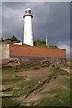 Hale Head lighthouse from the beach