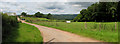 Panorama over Brockweir and the Wye Valley