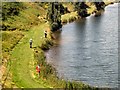 Anglers at Westlow Mere