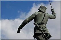 J2664 : Nicholson statue, Lisburn by Albert Bridge