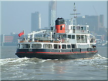 SJ3389 : Mersey Ferry by Peter Hodge