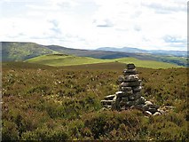NT0649 : Cairn on Mid Hill by Eileen Henderson