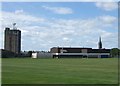 School playing field