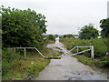 Gate to Trans Pennine trail.