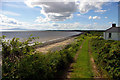 View to west from Newbie Cottages