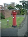 A rare Victorian Pillar Box in Milford on Sea