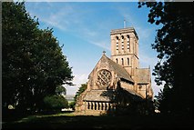 SY9579 : Kingston: parish church of St. James by Chris Downer
