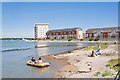 Newish housing on Hythe waterfront