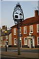 TM3055 : Wickham Market village sign by Fractal Angel