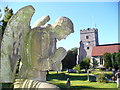 SU8985 : Guardian Angel, Cookham Churchyard by Colin Smith