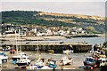 SY3391 : Lyme Regis: harbour and town by Chris Downer