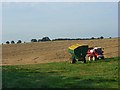 Harvested farmland, Idmiston