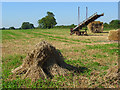 An old-fashioned harvest in Over Wallop