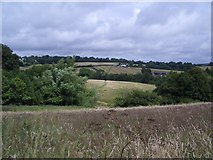 TQ7515 : Footpath to Caldbec Hill from Battle by Nigel Stickells