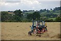 Turning hay near Scarva