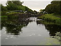 Lock gate on Forth and Clyde Canal