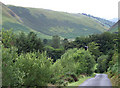 SN6954 : Mountain Road and Cwm Brefi, Ceredigion by Roger  Kidd