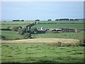 Tregidreg Farm from near Castle Cenlas