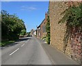 Looking along Main Street in Burrough on the Hill