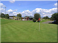 The 9th green at Newcastleton Golf Course