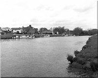 SU4996 : The riverside at Abingdon, River Thames by Dr Neil Clifton
