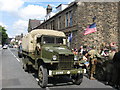 SD9905 : Yanks in the High Street Uppermill by Paul Anderson