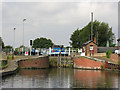 Thorne Lock  (closed) from east