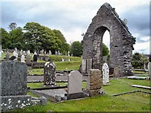 G9277 : East  wall of Donegal Friary by Kay Atherton