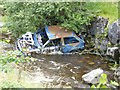 River Rhymney Wreck