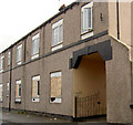 Derelict flats in a regeneration area.