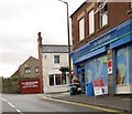 Co-Op store and Paint Spot behind at the top of Snape Hill.