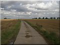 TF9425 : Track south of Heath Farm by Nigel Jones
