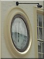 Calne: barometer on the Lansdowne Strand Hotel