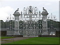 Gates to Chirk Castle