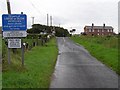 C7835 : Level crossing near Ballywoolen by Kenneth  Allen