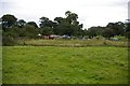 View across fields