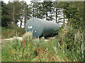 TF9524 : Storage tank in woodland near Gateley by Zorba the Geek