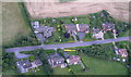 Cluster of houses in Chance Lane east of Malvern