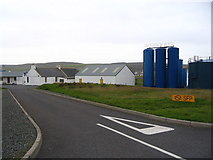 HU4743 : Fishmeal factory at Heogan, Bressay by Ken Craig