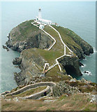 SH2082 : Southstack Lighthouse on The Isle of Anglesey by Mary Jessop
