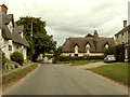 Thatched cottages at Moulton