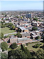 Gloucester from the Cathedral looking east