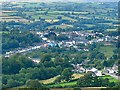 Llandeilo seen from hill to the south