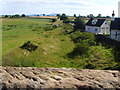 View from a bridge of a dismantled railway line