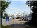 Shore Road gateway to Hythe Sailing Club