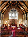 Interior, Sacred Heart and St Edward RC Church, Darwen