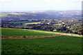 Aberteifi over the fields