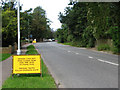 View north on Yarmouth Road, North Walsham